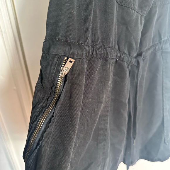 Wilfred Free Black Overalls – Adjustable Straps | 100% Lyocell | Size Large - Picture 7 of 7